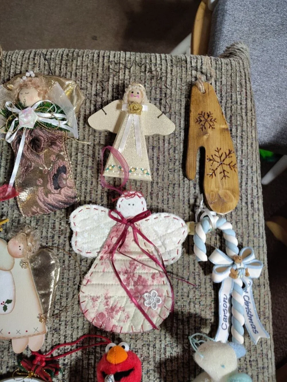 Large Lot Vintage Christmas Tree Ornaments Mixed 70s 80s 90s